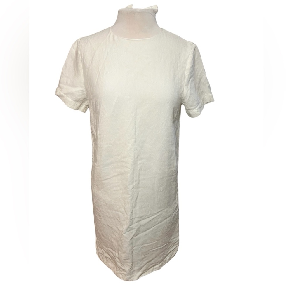 Jenni Kayne Linen Blend T-Shirt Dress - Small